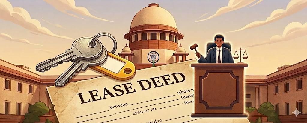 Supreme Court: Clear and Unambiguous Lease Deed Cannot Be Reinterpreted Based on Subsequent Conduct
