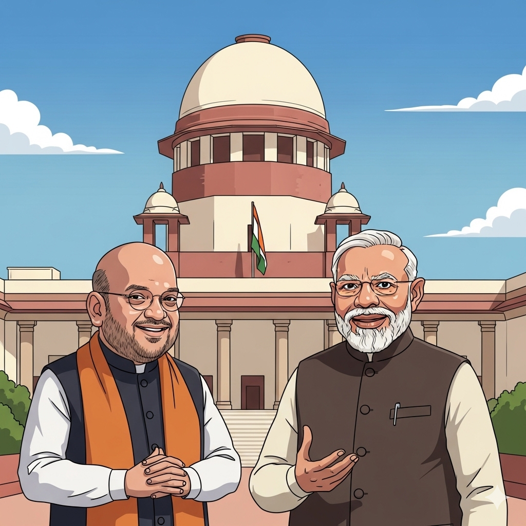 Supreme Court Pulls Up Lawyer for Seeking FIR Against PM and Home Minister Over CAA; ₹50,000 Costs Kept in Abeyance