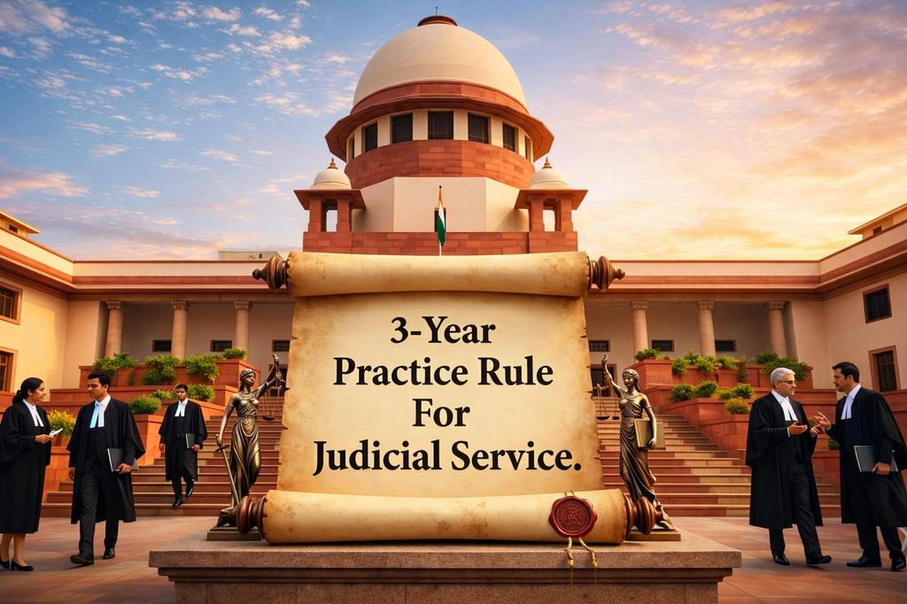 Supreme Court Questions 3-Year Practice Rule for Judicial Service; Raises Women Impact Concerns