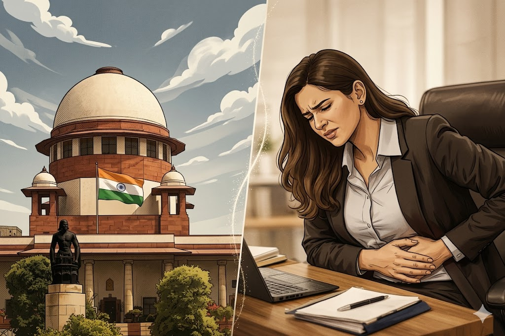 Supreme Court Rejects Plea for Mandatory Menstrual Leave, Warns It May Impact Women’s Career Opportunities