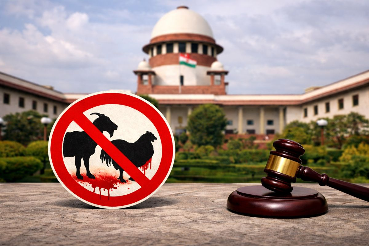 Supreme Court Issues Notice on PIL Seeking Ban on Animal Sacrifice in Religious Practices