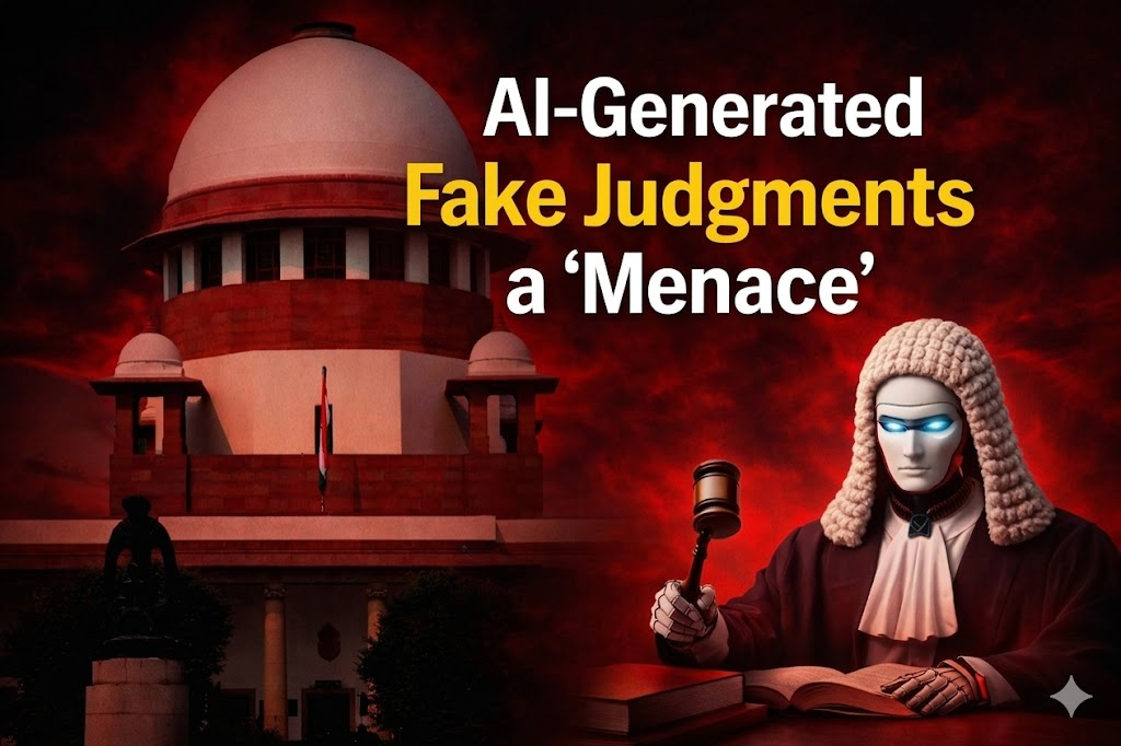 AI-Generated Fake Judgments a “Menace” Across Courts: Supreme Court Cautions Litigants and Lawyers