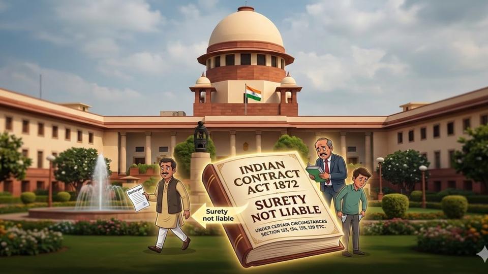 Surety Not Liable for Borrower’s Excess Withdrawals Beyond Sanctioned Loan Limit Without Consent: Supreme Court (Under Indian Contract Act 1872)