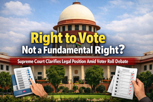Right to Vote Not a Fundamental Right? Supreme Court Clarifies Legal Position Amid Voter Roll Debate