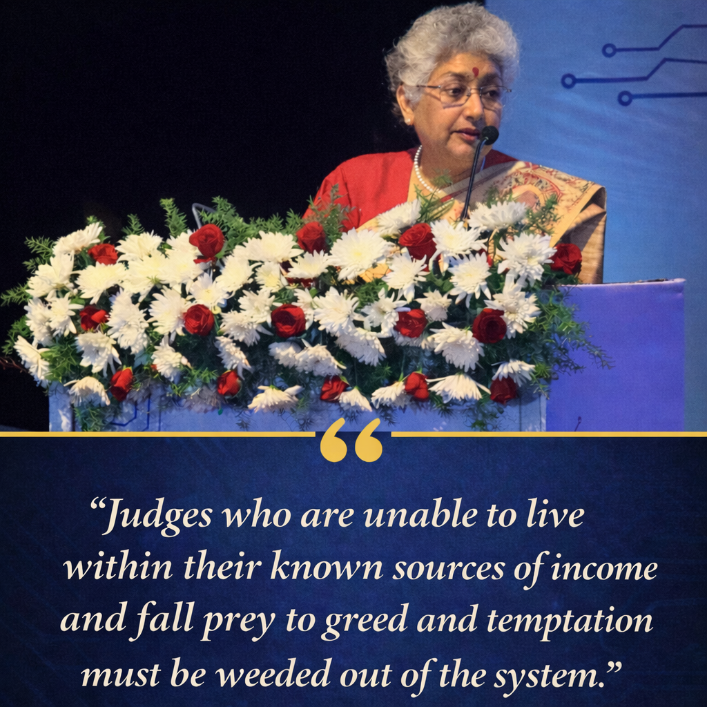 Judges Who Fall Prey to Greed Must Be Weeded Out: Justice BV Nagarathna Flags Ethical Concerns, AI Misuse at Judicial Conference